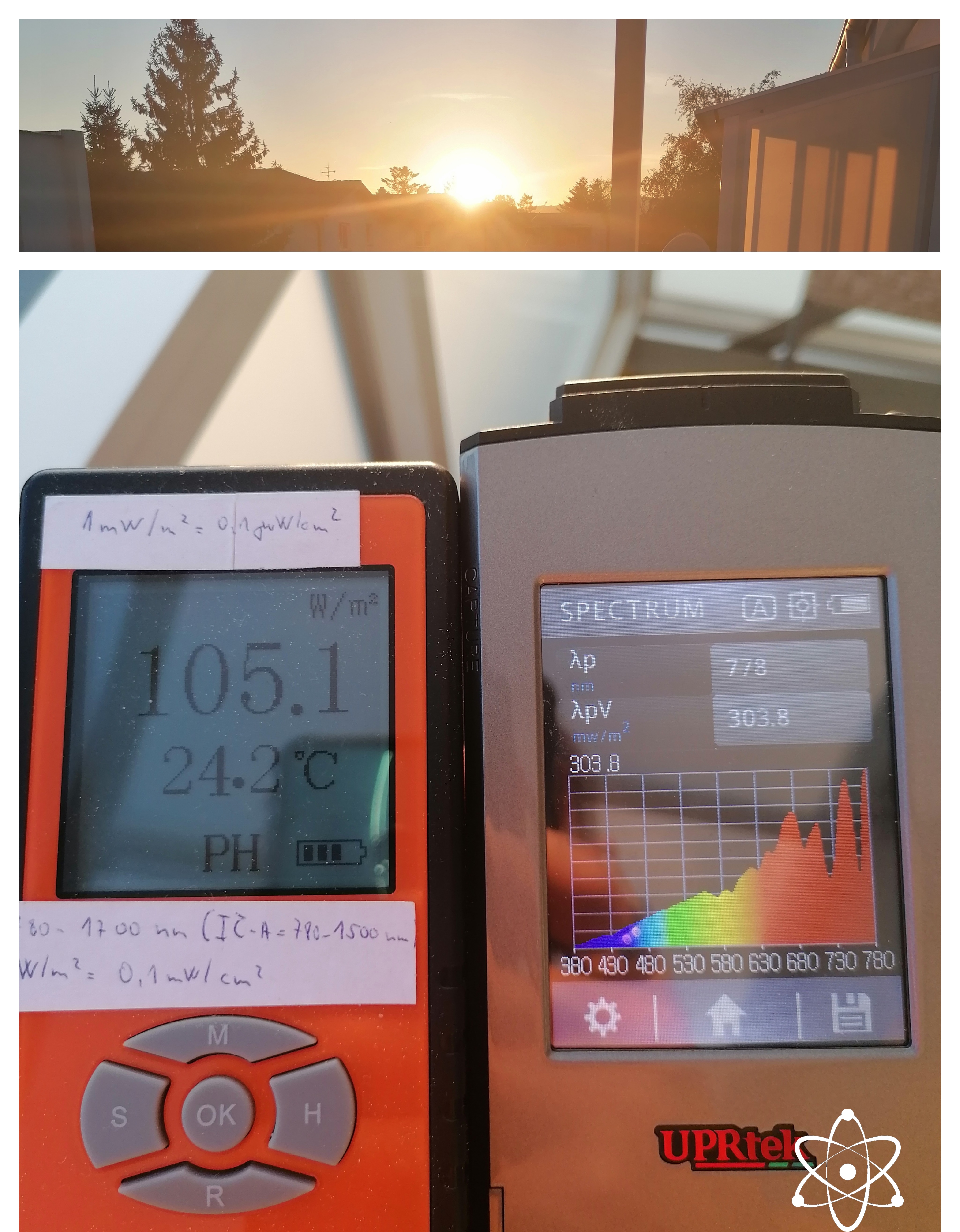 Spektrometer meranie slnka od EasyLight (3)